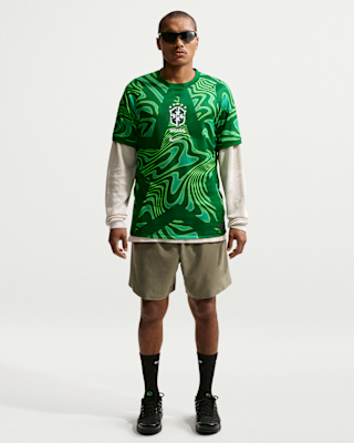 Brazil 2026 Stadium Goalkeeper Big Kids' Nike Dri-FIT Soccer